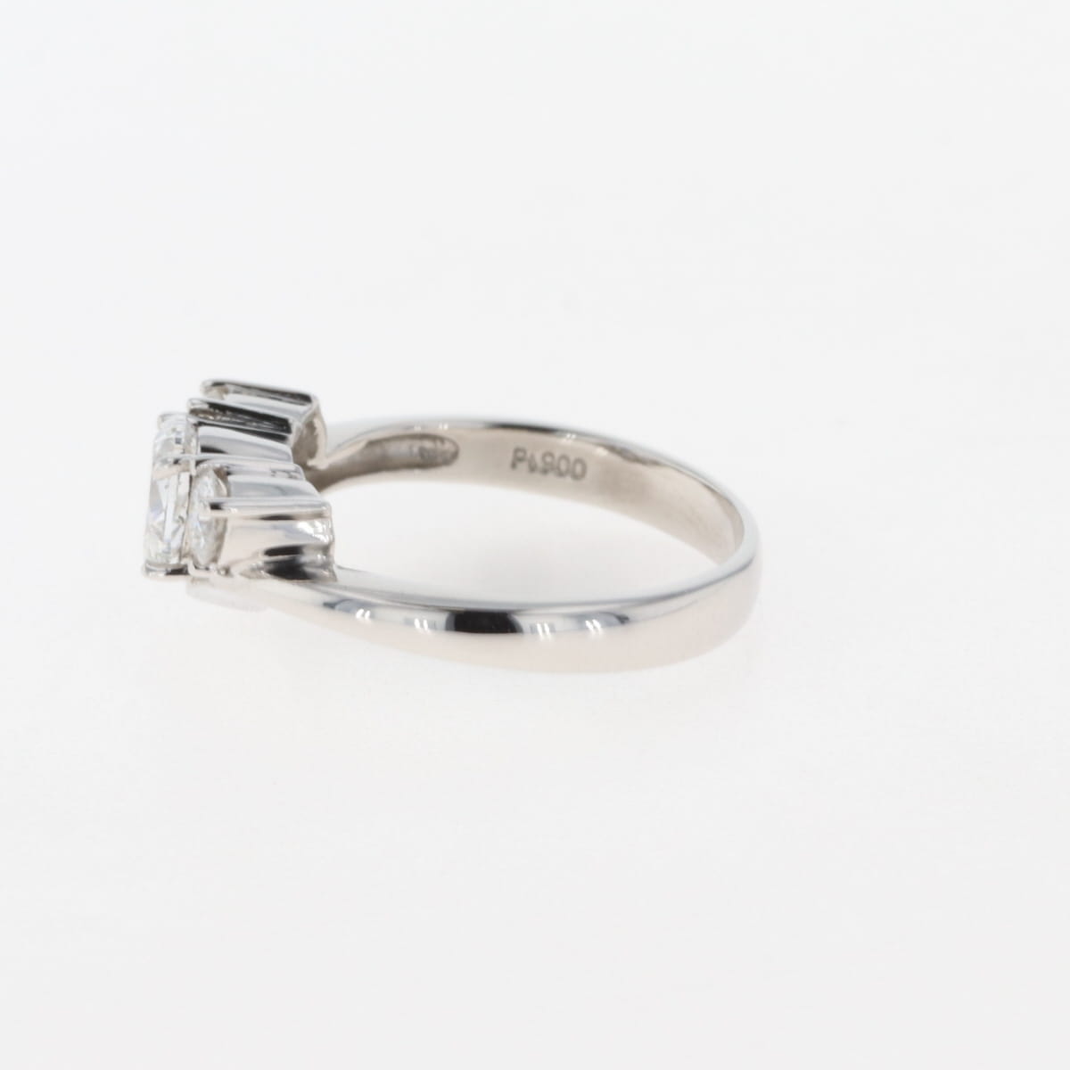 メレダイヤ デザインリング 12.5号 Pt900バイセルリング - リング(指輪)