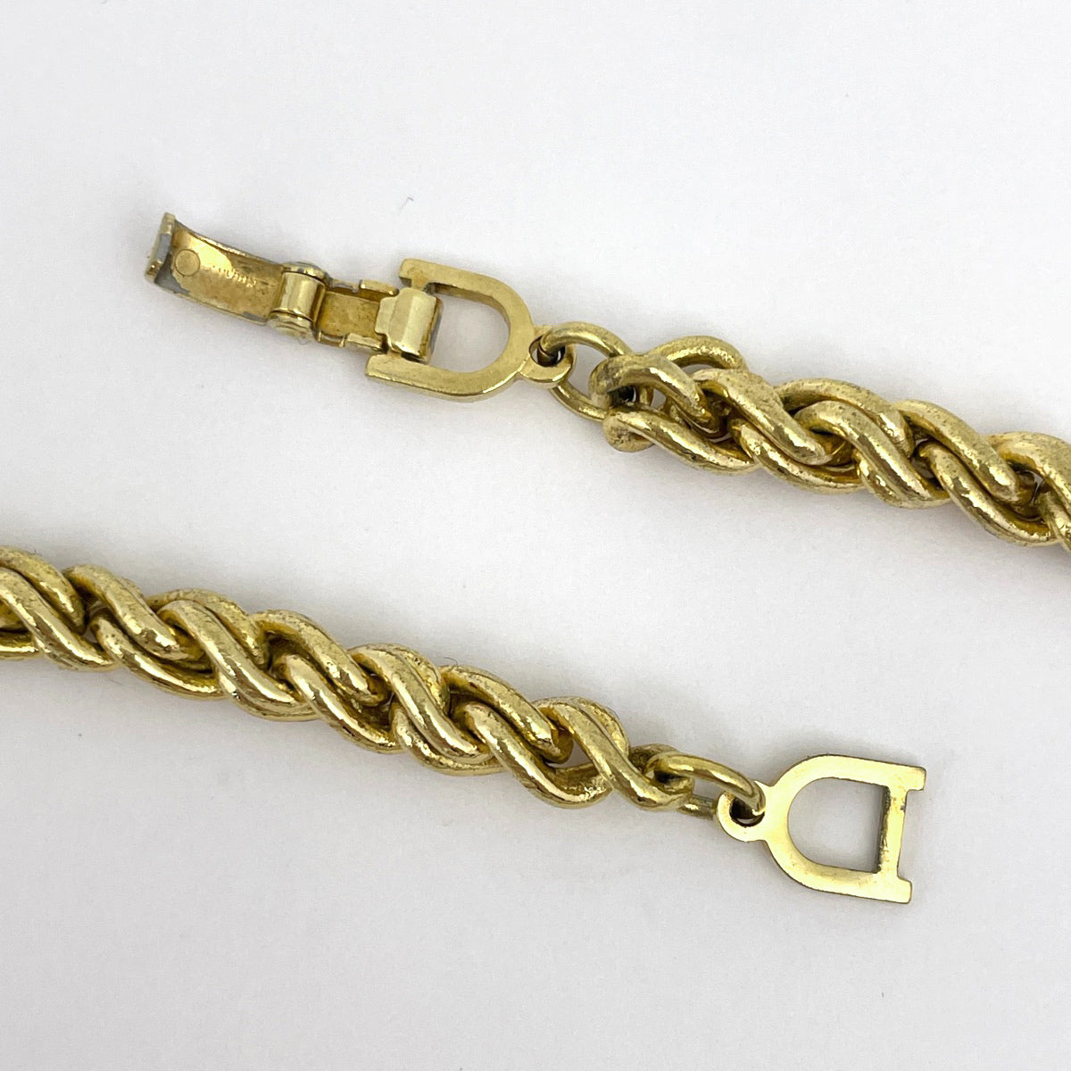 バイセル公式】クリスチャンディオール ツイスト チェーン ネックレス