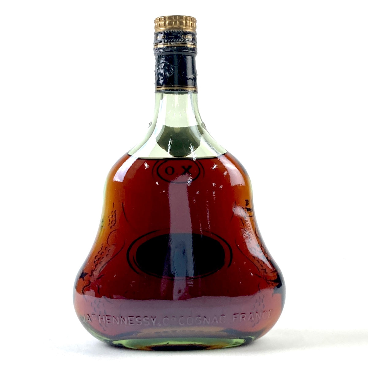 バイセル公式】ヘネシー Hennessy XO 金キャップ グリーンボトル 700ml ...