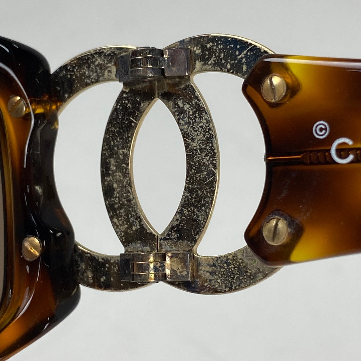 バイセル公式】シャネル ココマーク サングラス デミ柄 アイウェア