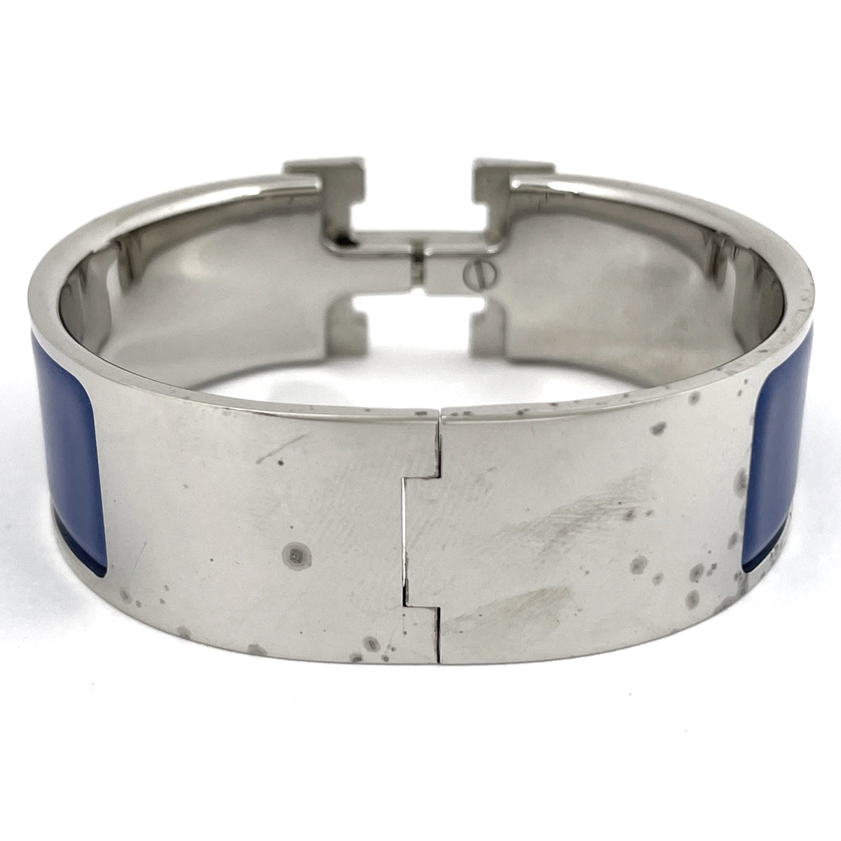 バイセル公式】エルメス クリッククラック GM Hロゴ バングル