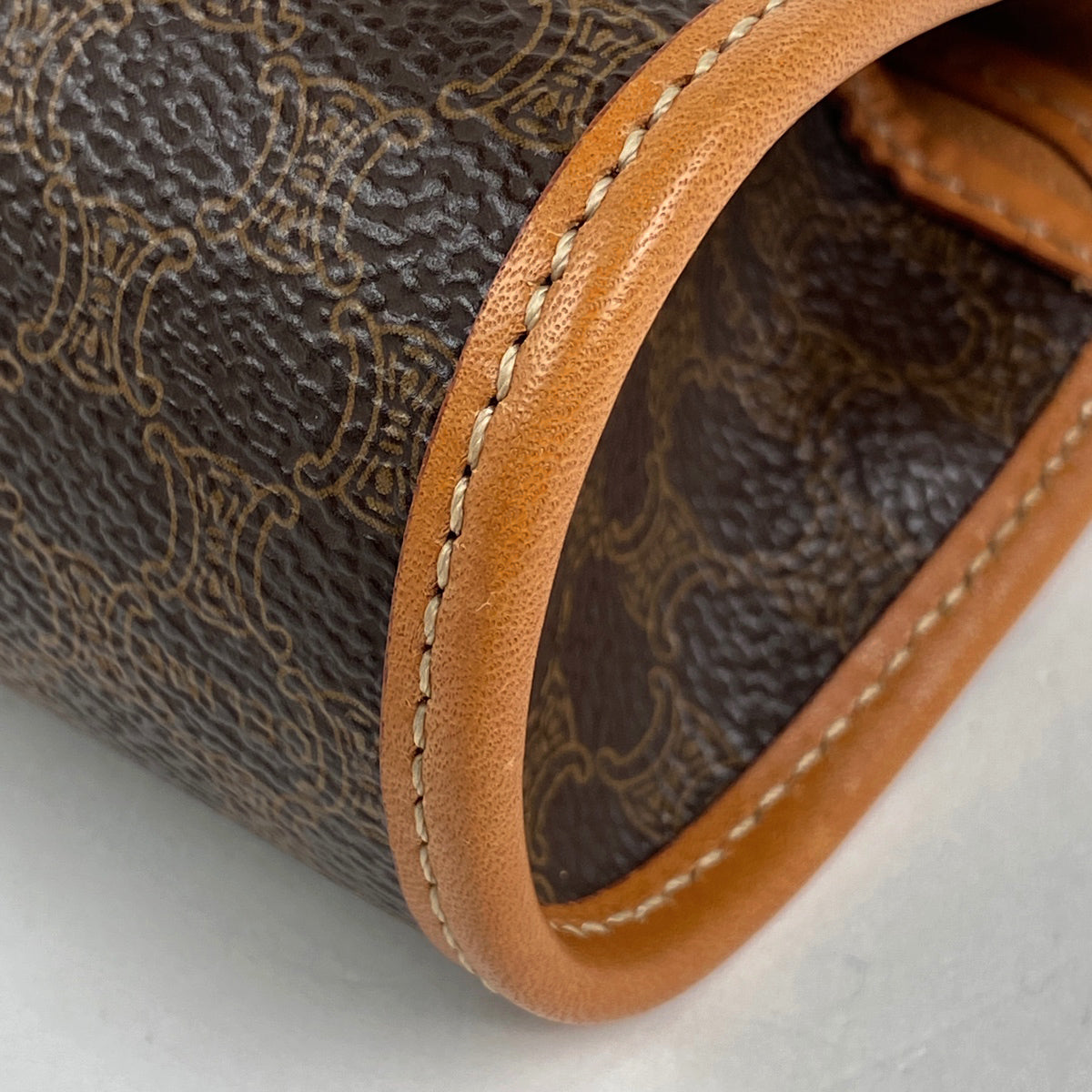 バイセル公式】セリーヌ マカダム柄 ポーチ メイク コスメ 化粧