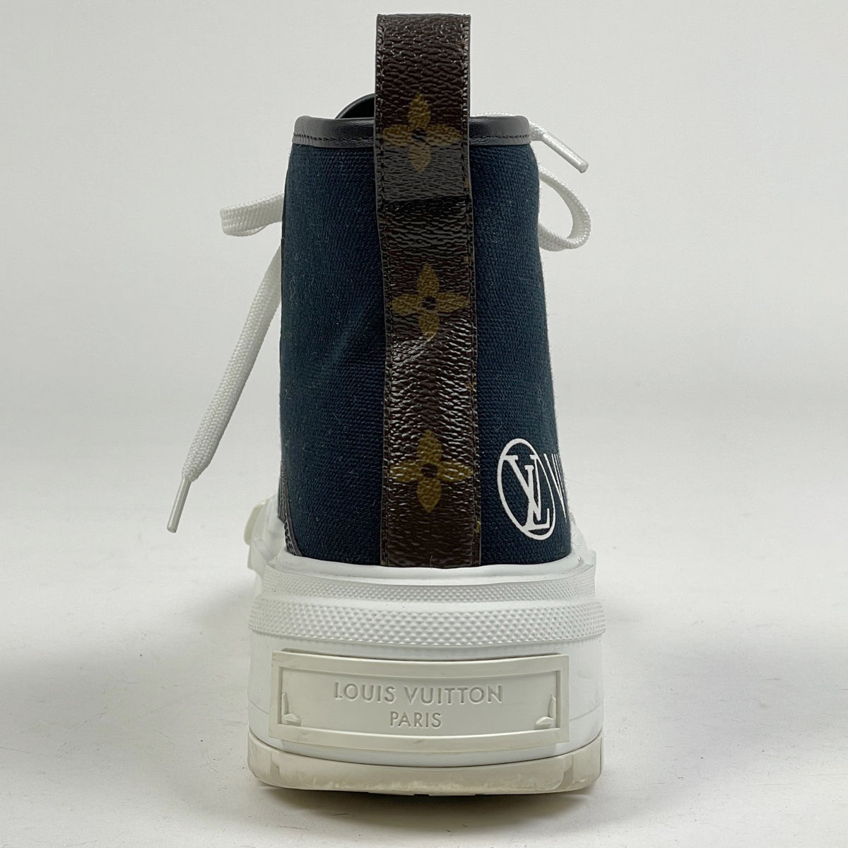 ルイ・ヴィトン LV スクァッドライン ハイカット スニーカー ロゴ 靴