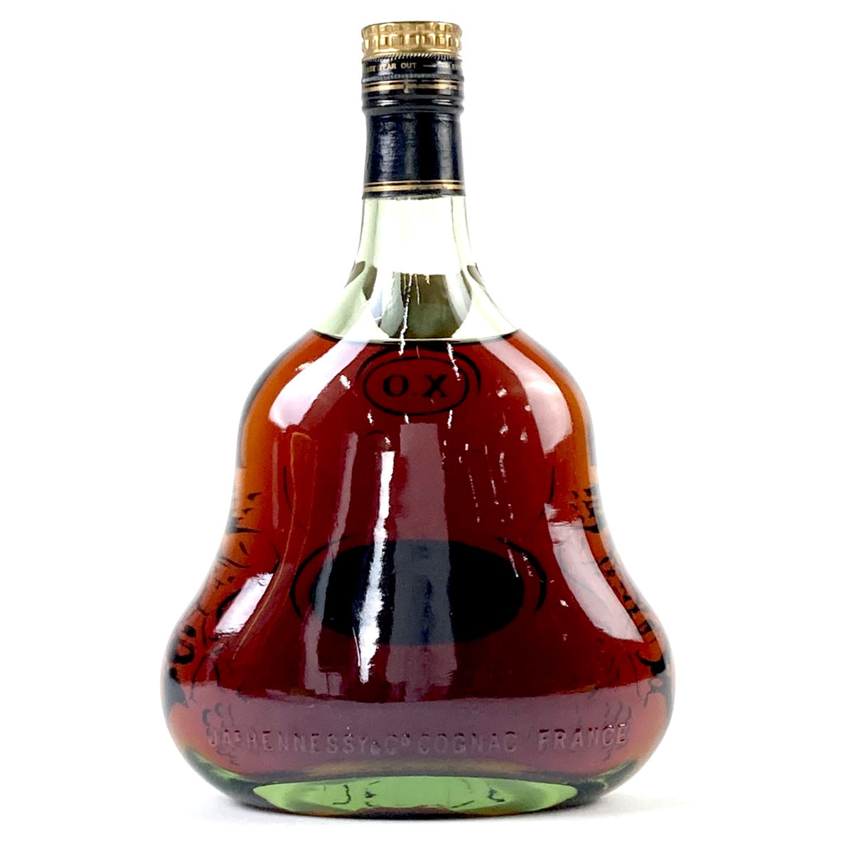 Hennessy X.O ヘネシー 金キャップ グリーンボトル 古酒 | www ...