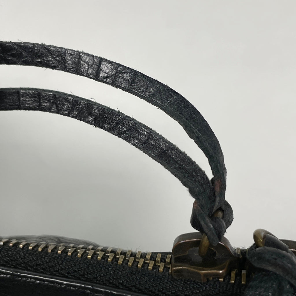 バレンシアガ ロゴ クラッチバッグ セカンドバッグ クラッチバッグ レザー ブラック 362967 レディース 【中古】brbag