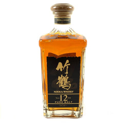 【東京都内限定お届け】 ニッカ NIKKA 竹鶴 12年 ピュアモルト 角瓶 660ml 国産ウイスキー 【古酒】