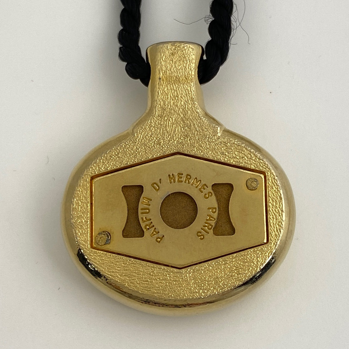 HERMESエルメス ネックレス ペンダント パルファム パフューム ゴールド バイセル公式】エルメス パフュームモチーフ ネックレス 香水ボトル