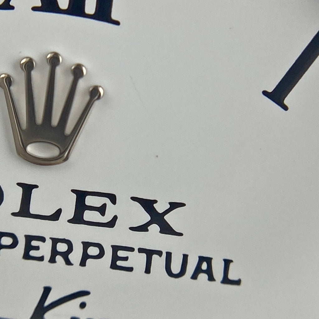 ロレックス エアキング ローマン 14000 腕時計 SS 自動巻き ホワイト ボーイズ 【中古】 
 ラッピング可