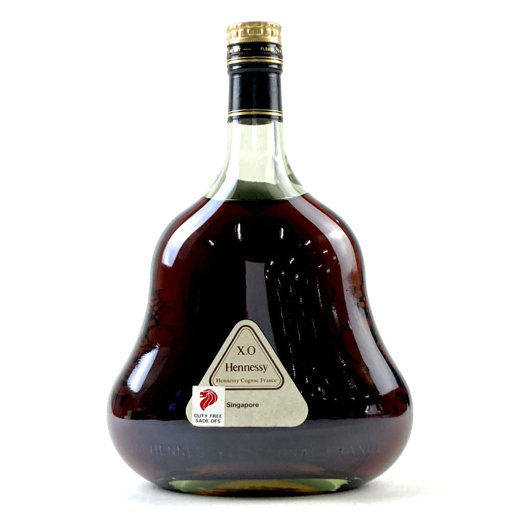 ヘネシー Hennessy XO 思い出深く 金キャップ クリアボトル 700ml ブランデー コニャック 古酒