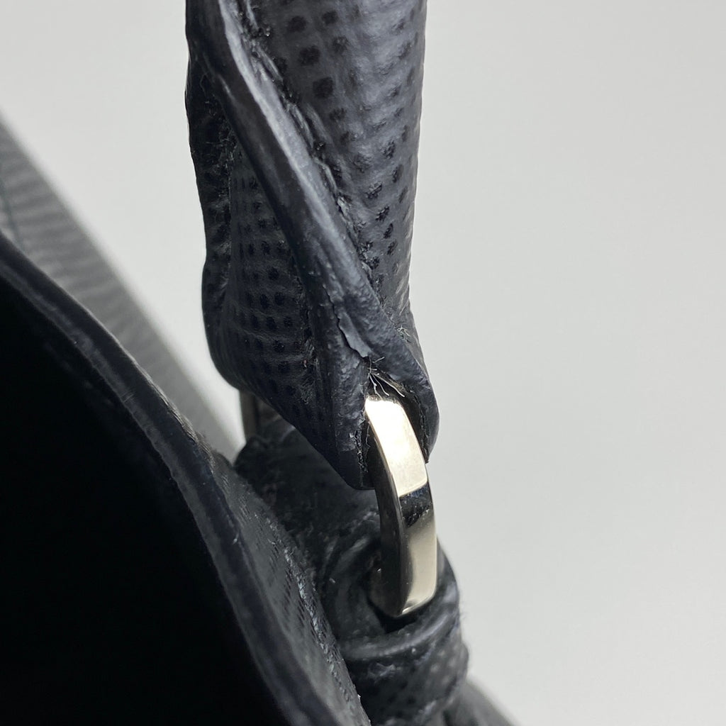 プラダ ロゴプレート ハンドバッグ 2WAY ショルダーバッグ ハンドバッグ レザー ネロ(ブラック) BN2820 レディース 【中古】brbag