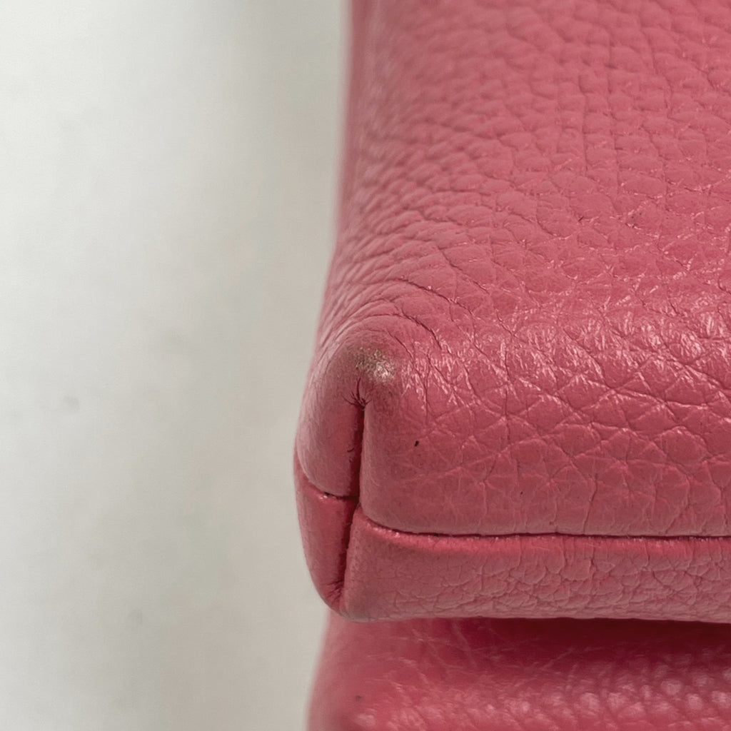 コーチ ロゴ ショルダーバッグ 斜め掛け ショルダーバッグ レザー ピンク F34265 レディース 【中古】brbag