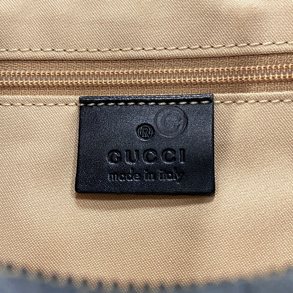 グッチ GG柄 ショルダーバッグ ハンドバッグ ワンショルダー ショルダーバッグ スエード ブラック 0008602 レディース 【中古】brbag