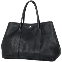エルメス ガーデンパーティ PM ハンドバッグ トートバッグ ネゴンダ ブラック □N レディース 【中古】brbag