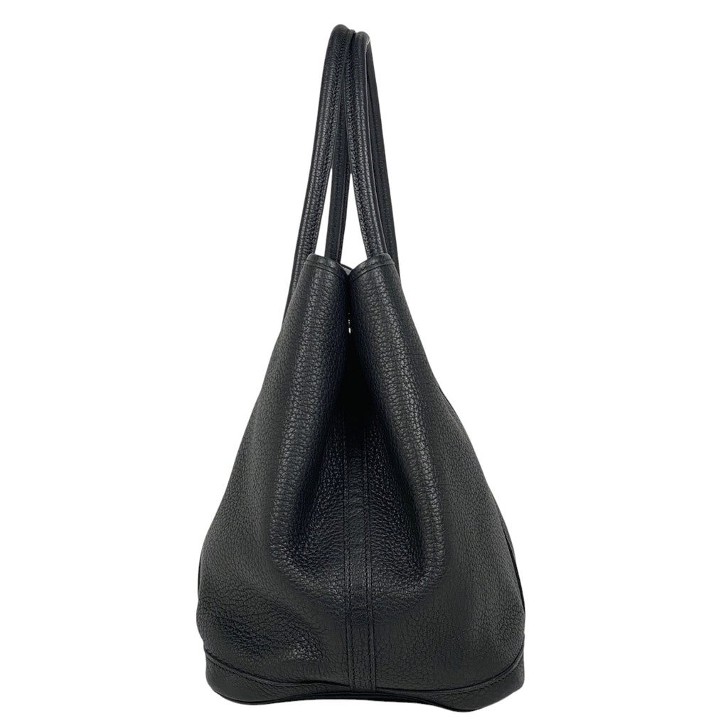 エルメス ガーデンパーティ PM ハンドバッグ トートバッグ ネゴンダ ブラック □N レディース 【中古】brbag