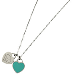 ティファニー リターントゥティファニー ダブルハート ネックレス ハートタグ ネックレス シルバー925 シルバー レディース ブランドアクセサリー 【中古】bracc