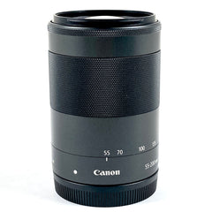 キヤノン Canon EF-M 55-200mm F4.5-6.3 IS STM ブラック 一眼カメラ用レンズ（オートフォーカス） 【中古】