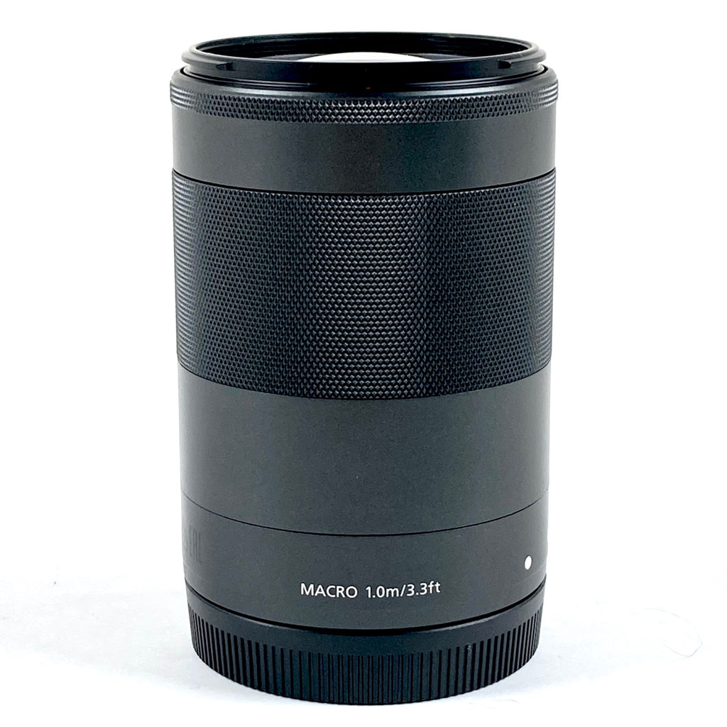 キヤノン Canon EF-M 55-200mm F4.5-6.3 IS STM ブラック 一眼カメラ用レンズ（オートフォーカス） 【中古】