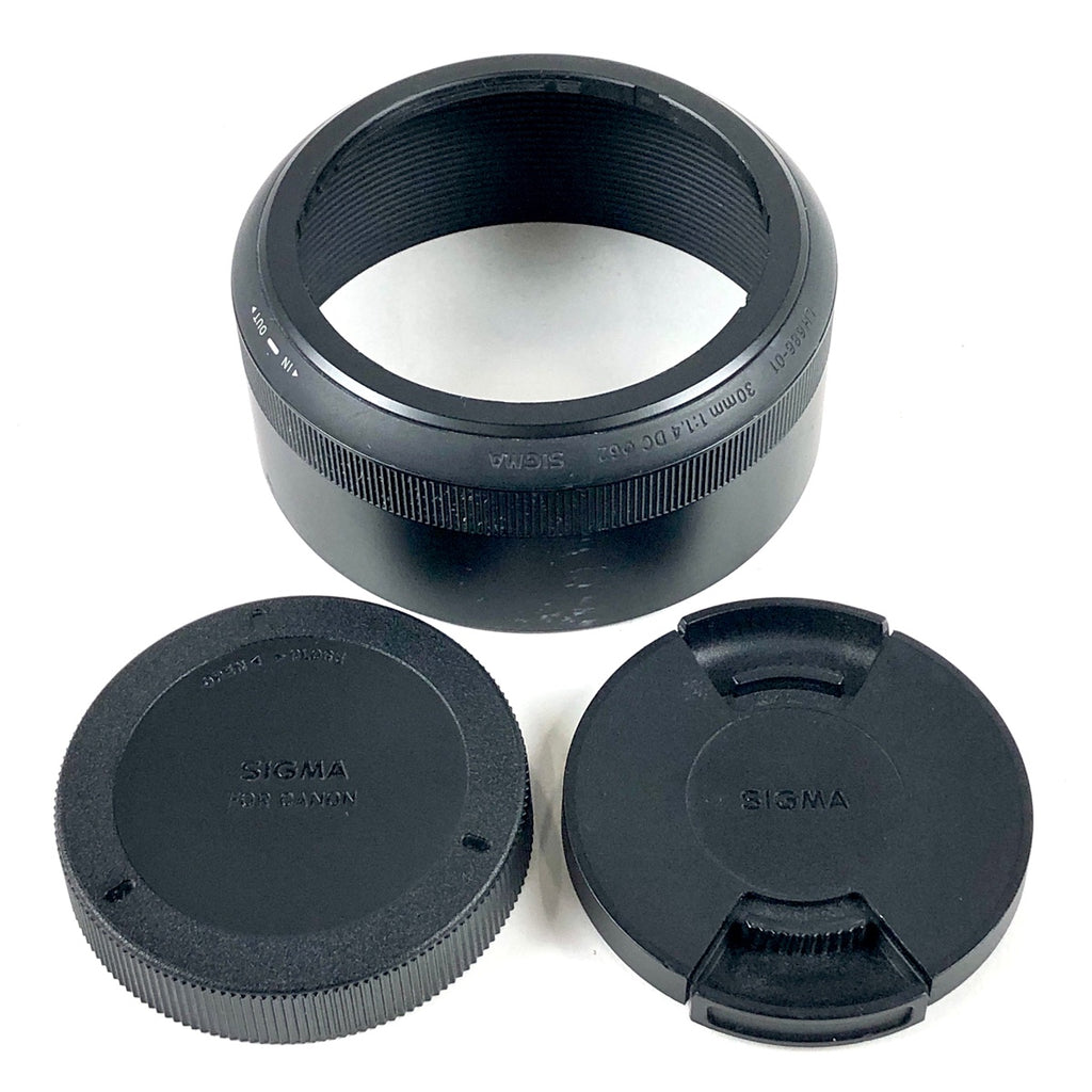 シグマ SIGMA Art 30mm F1.4 DC HSM (キヤノンEF用) 一眼カメラ用レンズ（オートフォーカス） 【中古】