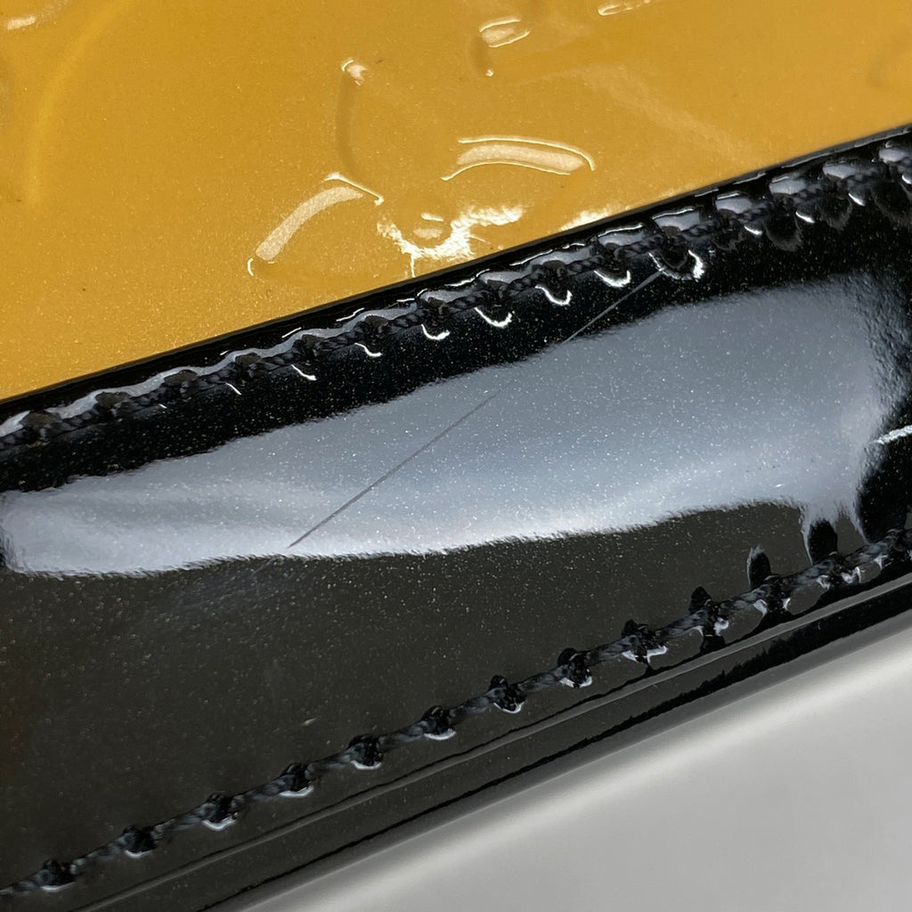 ルイ・ヴィトン ロックイット PM エナメル ハンドバッグ モノグラムヴェルニ デュンヌ(ベージュ) M90251 レディース 【中古】