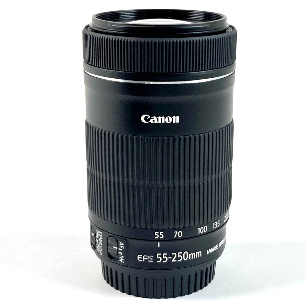 キヤノン Canon EF-S 55-250mm F4-5.6 IS STM 一眼カメラ用レンズ（オートフォーカス） 【中古】