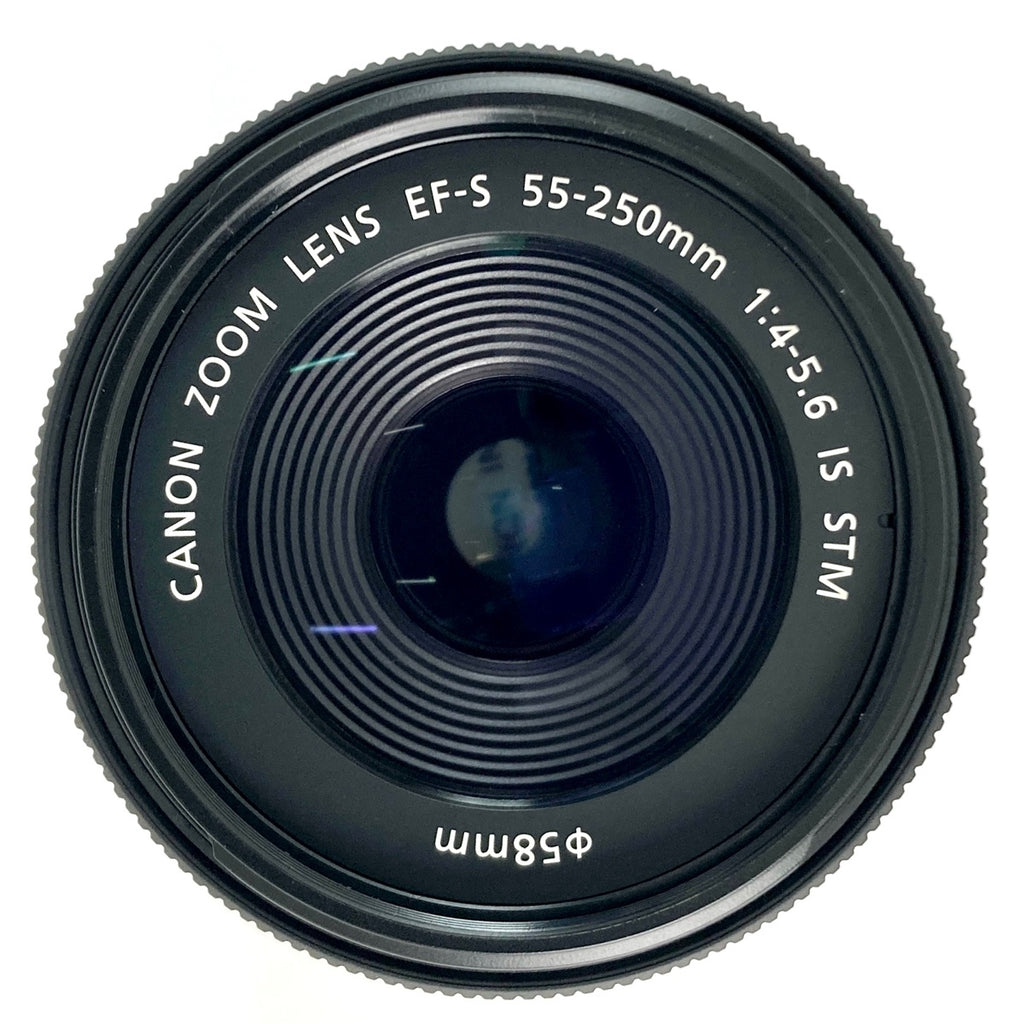 キヤノン Canon EF-S 55-250mm F4-5.6 IS STM 一眼カメラ用レンズ（オートフォーカス） 【中古】