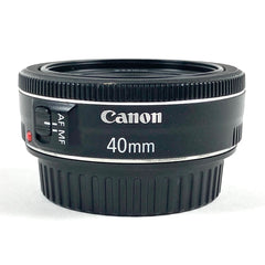 キヤノン Canon EF 40mm F2.8 STM 一眼カメラ用レンズ（オートフォーカス） 【中古】