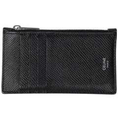 セリーヌ ロゴ コインケース カードケース コインケース レザー ブラック レディース 【中古】brbag
