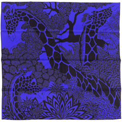 エルメス カレ 90 THE THREE GRACES 三美神 スカーフ シルク ネイビー レディース 【中古】brbag