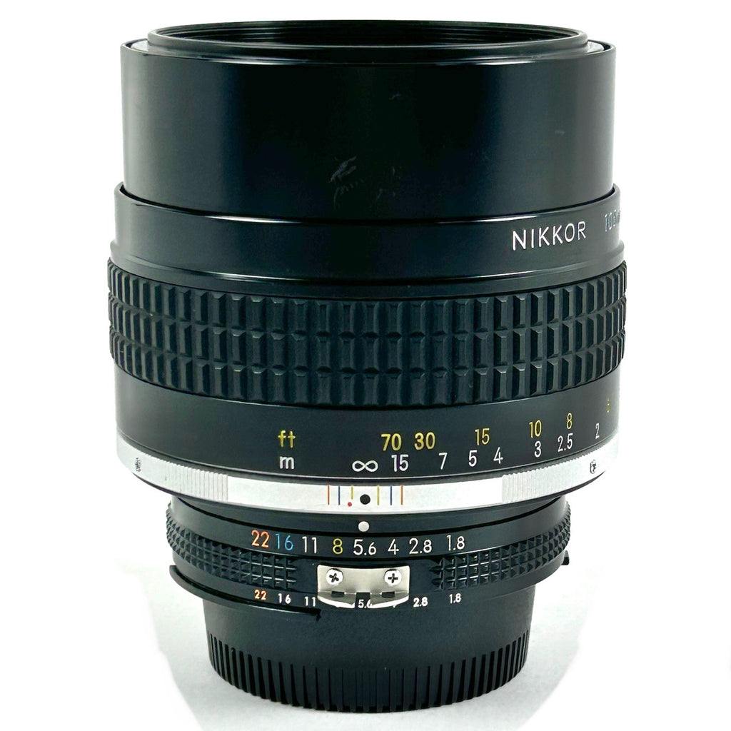 ニコン Nikon Ai-S NIKKOR 105mm F1.8 一眼カメラ用レンズ（マニュアルフォーカス） 【中古】