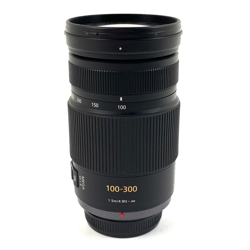 【在庫一掃】 パナソニック Panasonic LUMIX G VARIO 100-300mm F4.0-5.6 MEGA O.I.S.［ジャンク品］ 一眼カメラ用レンズ（オートフォーカス） 【中古】