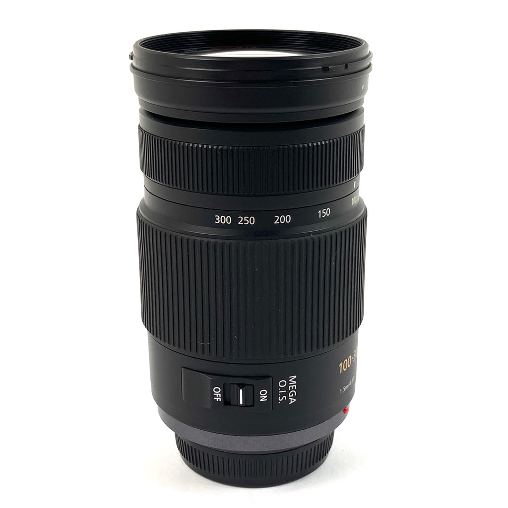 【在庫一掃】 パナソニック Panasonic LUMIX G VARIO 100-300mm F4.0-5.6 MEGA O.I.S.［ジャンク品］ 一眼カメラ用レンズ（オートフォーカス） 【中古】