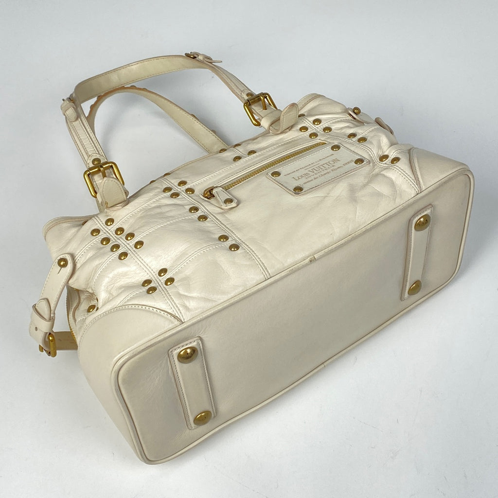 ルイ・ヴィトン リヴェット ショルダーバッグ ハンドバッグ レザー エクリュ M95345 レディース 【中古】brbag