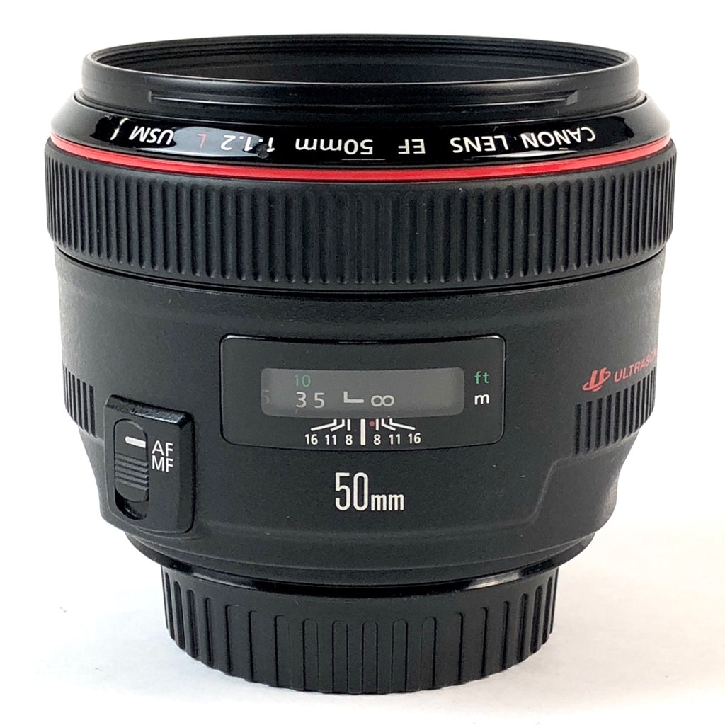 キヤノン Canon EF 50mm F1.2 L USM 一眼カメラ用レンズ（オートフォーカス） 【中古】