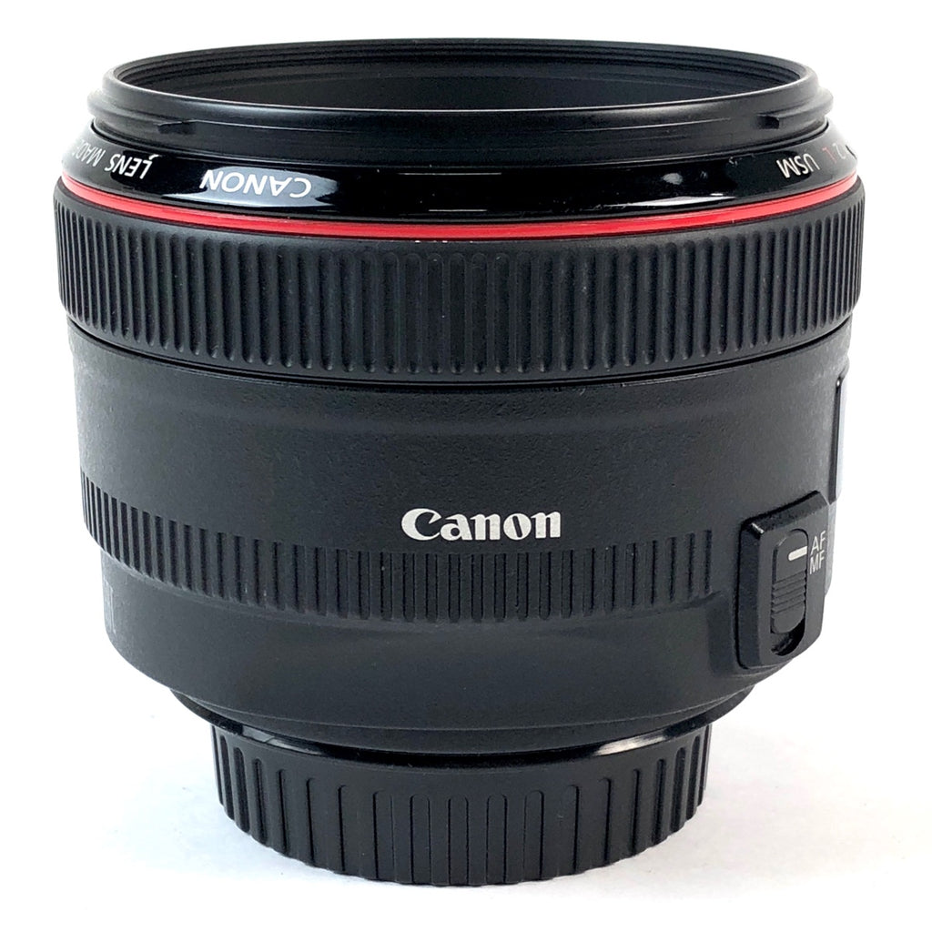 キヤノン Canon EF 50mm F1.2 L USM 一眼カメラ用レンズ（オートフォーカス） 【中古】