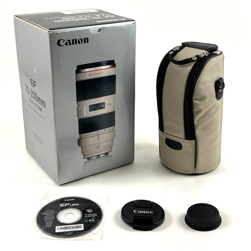 キヤノン Canon EF 70-200mm F2.8L IS II USM 一眼カメラ用レンズ（オートフォーカス） 【中古】cambb