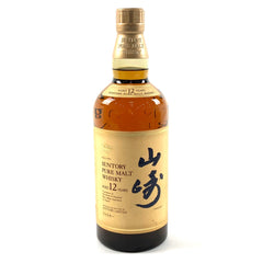 【東京都内限定お届け】 サントリー SUNTORY 山崎 12年 ピュアモルト 華 750ml 国産ウイスキー 【古酒】 liqbb