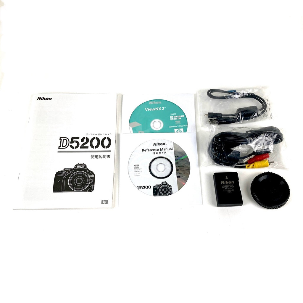 ニコン Nikon D5200 ボディ ブラック デジタル 一眼レフカメラ 【中古】