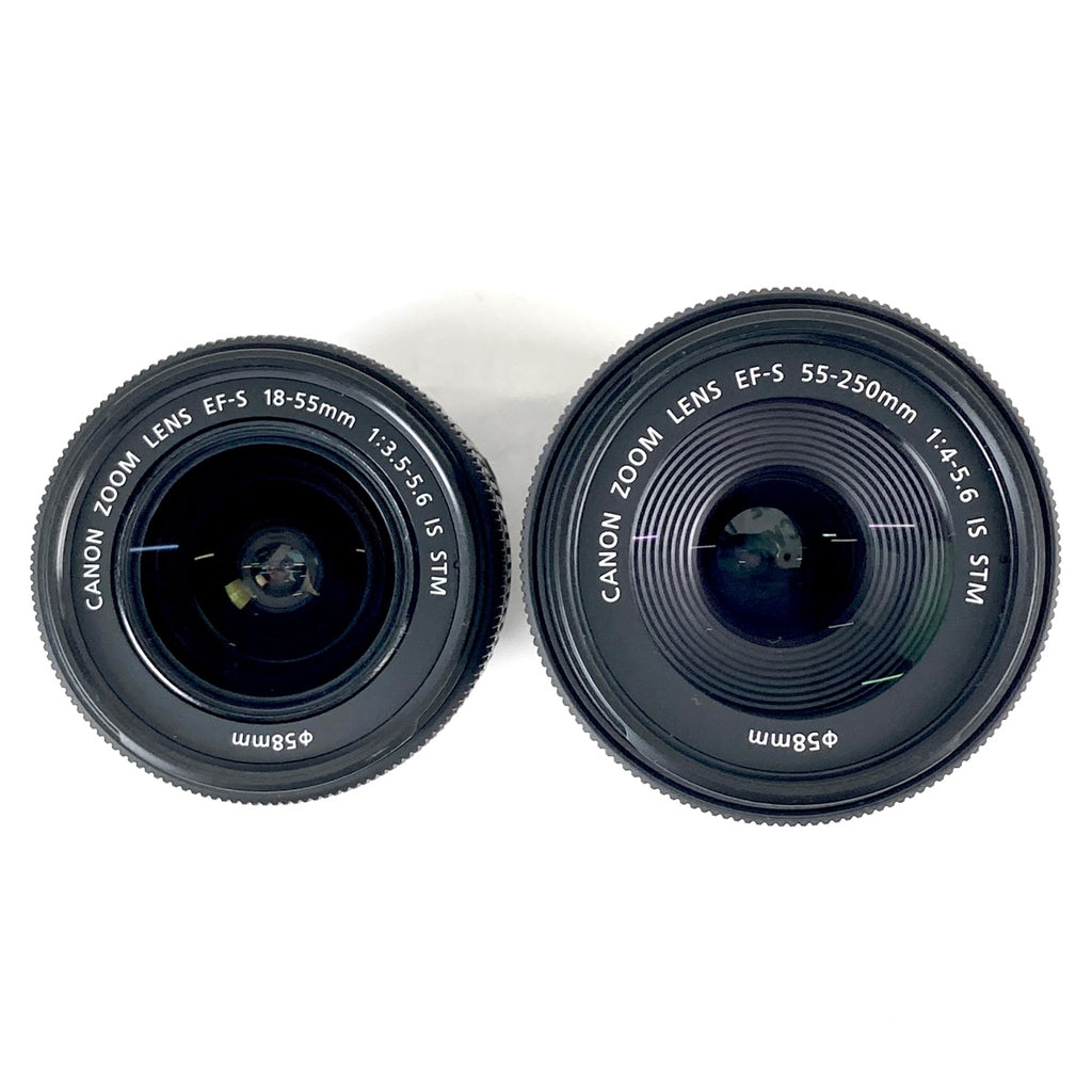 キヤノン Canon EOS Kiss X8i ダブルズームキット デジタル 一眼レフカメラ 【中古】