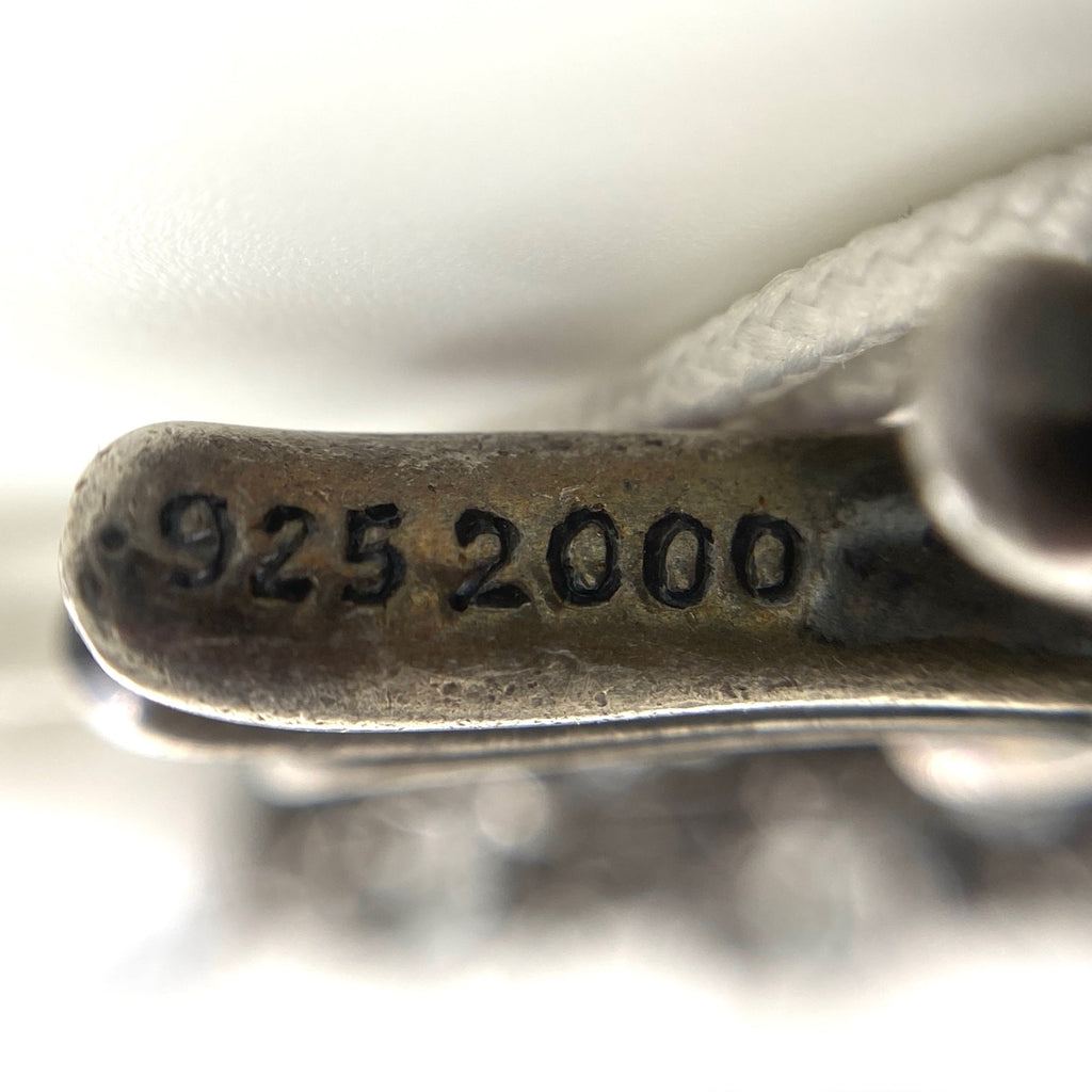クロムハーツ タイニーEファットクロス PAVE サファイア ネックレス シルバー ペンダント 十字架 ネックレス シルバー925 サファイア メンズ 【中古】brjwl