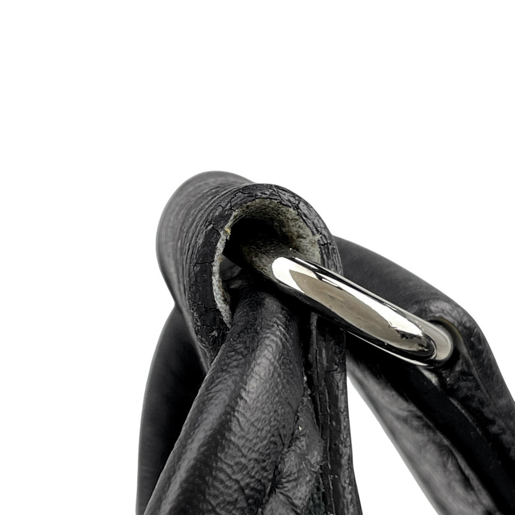 エルメス ヴェスパ PM シェーヌダンクル ショルダーバッグ トリヨンクレマンス ブラック □C レディース 【中古】 brbag
