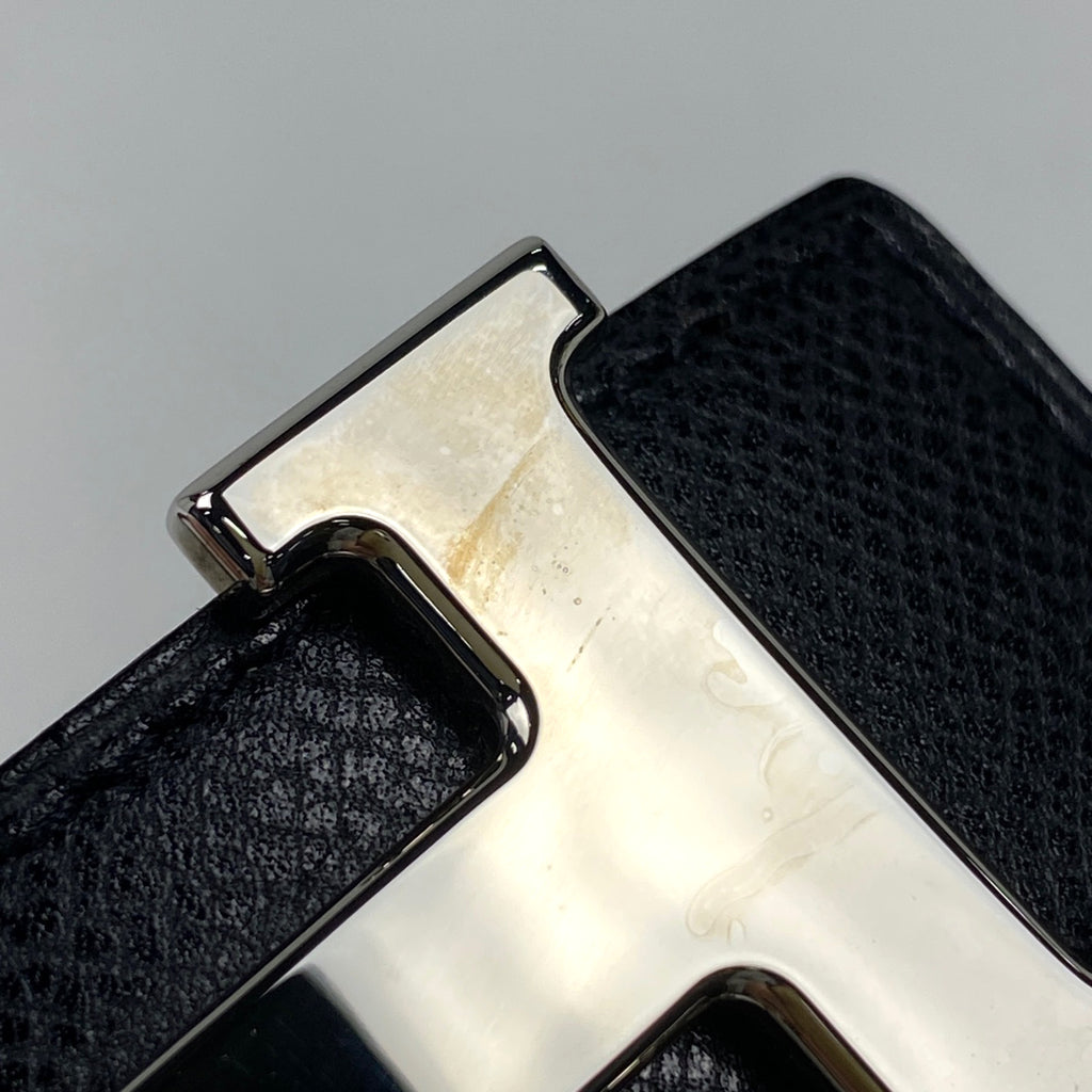 エルメス コンスタンス リバーシブル Hベルト □F刻印 ベルト レザー ブラック ブラウン メンズ 【中古】 
 ラッピング可