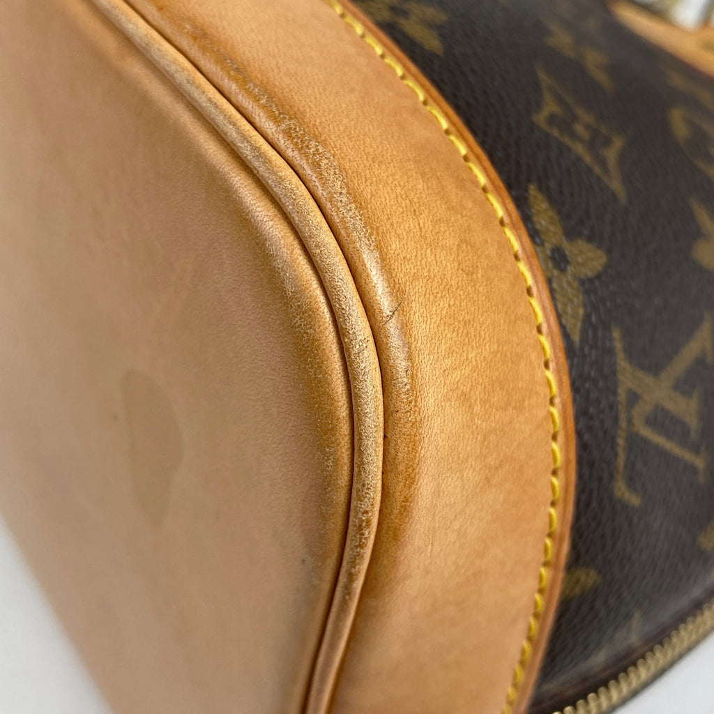 ルイ・ヴィトン アルマ 手提げ ハンドバッグ モノグラム ブラウン M51130 レディース 【中古】brbag