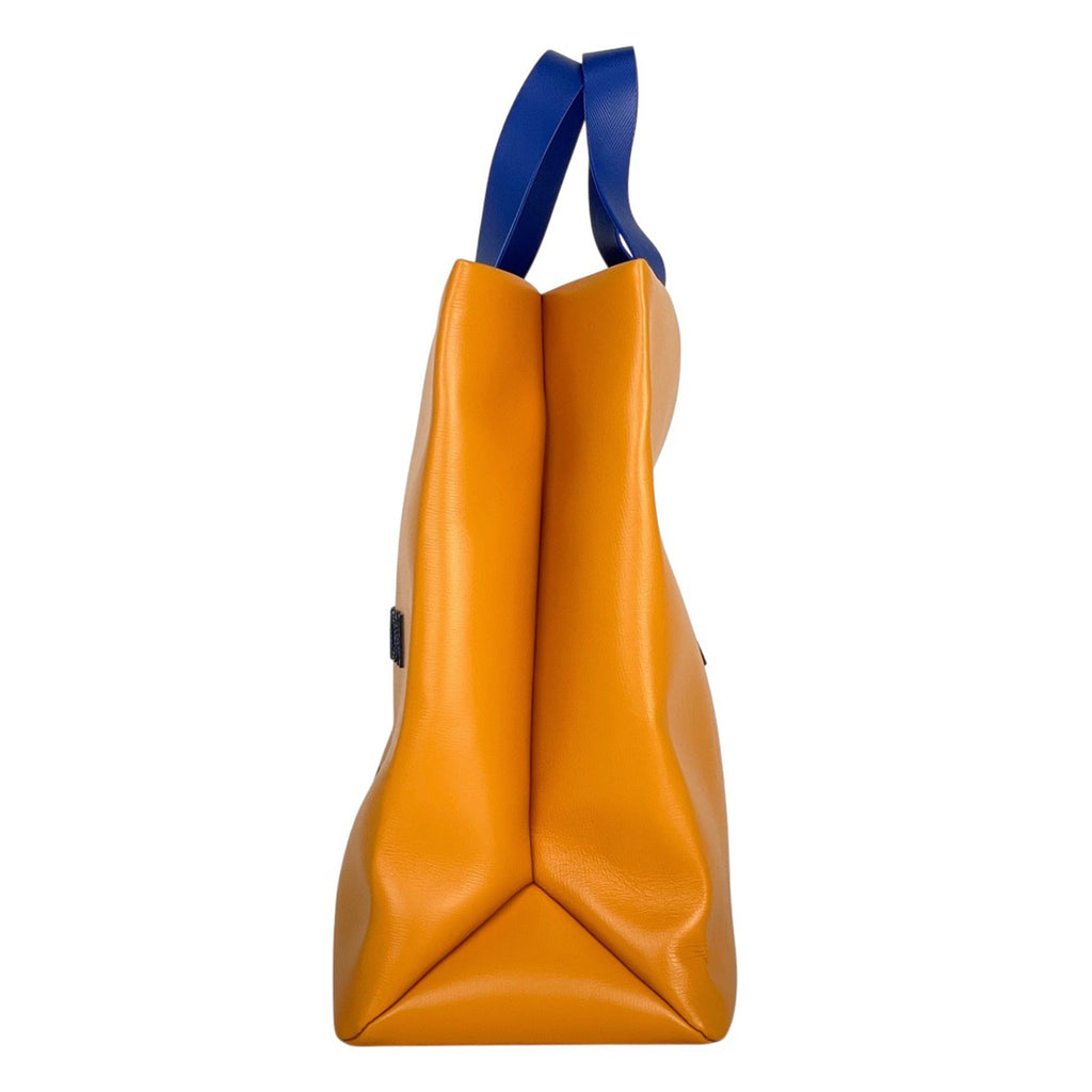 ルイ・ヴィトン ショッパー トート MM 2WAY ショルダーバッグ トートバッグ レザー サフラン M24457 レディース 【中古】brbag