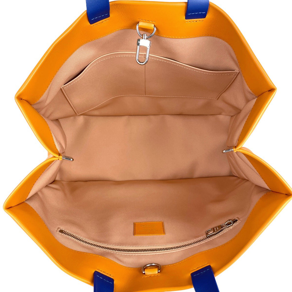 ルイ・ヴィトン ショッパー トート MM 2WAY ショルダーバッグ トートバッグ レザー サフラン M24457 レディース 【中古】brbag