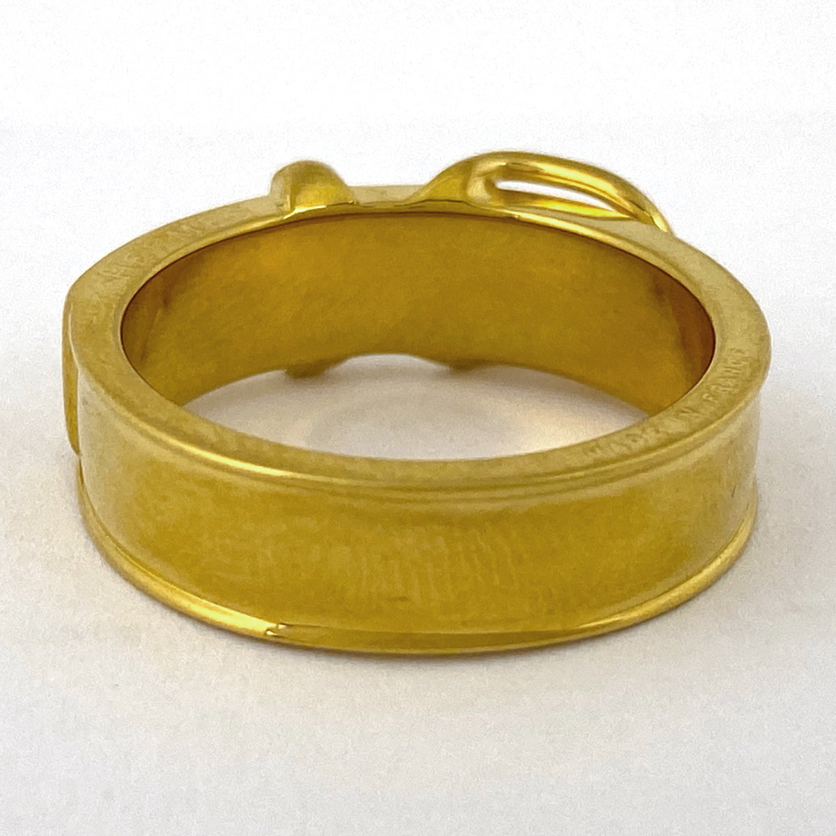 在庫一掃】 エルメス サンチュール リング 指輪 ベルトモチーフ リング