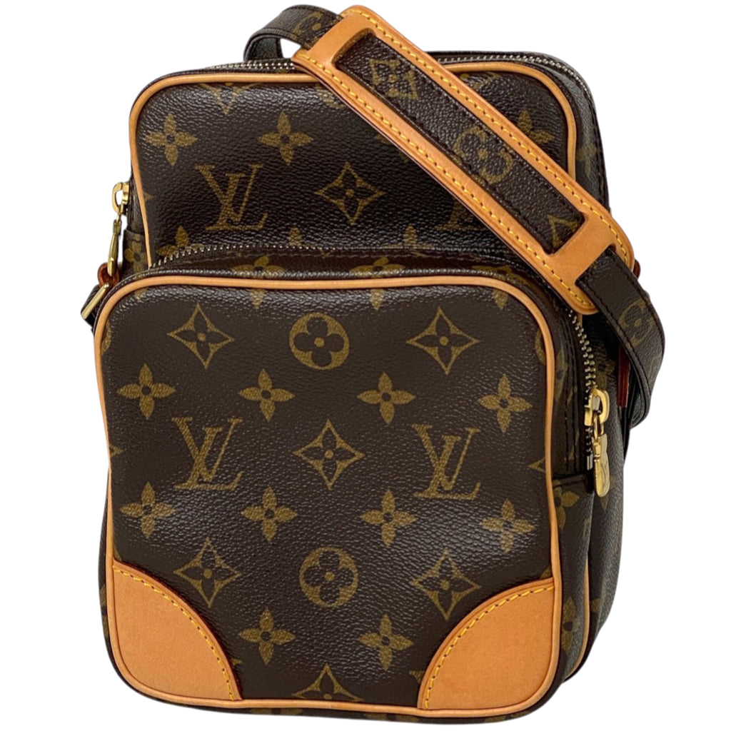 ルイ・ヴィトン アマゾン 斜め掛け ショルダーバッグ モノグラム ブラウン M45236 レディース 【中古】brbag