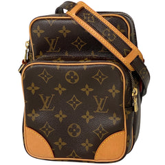 ルイ・ヴィトン アマゾン 斜め掛け ショルダーバッグ モノグラム ブラウン M45236 レディース 【中古】brbag