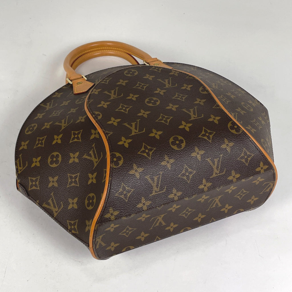 ルイ・ヴィトン エリプス MM 手提げ ハンドバッグ モノグラム ブラウン M51126 レディース 【中古】brbag