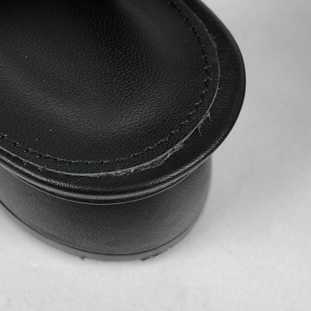 サルヴァトーレフェラガモ ヴァラリボン パンプス アンクルストラップ メッシュ 靴 パンプス レザー ブラック レディース 【中古】brapp