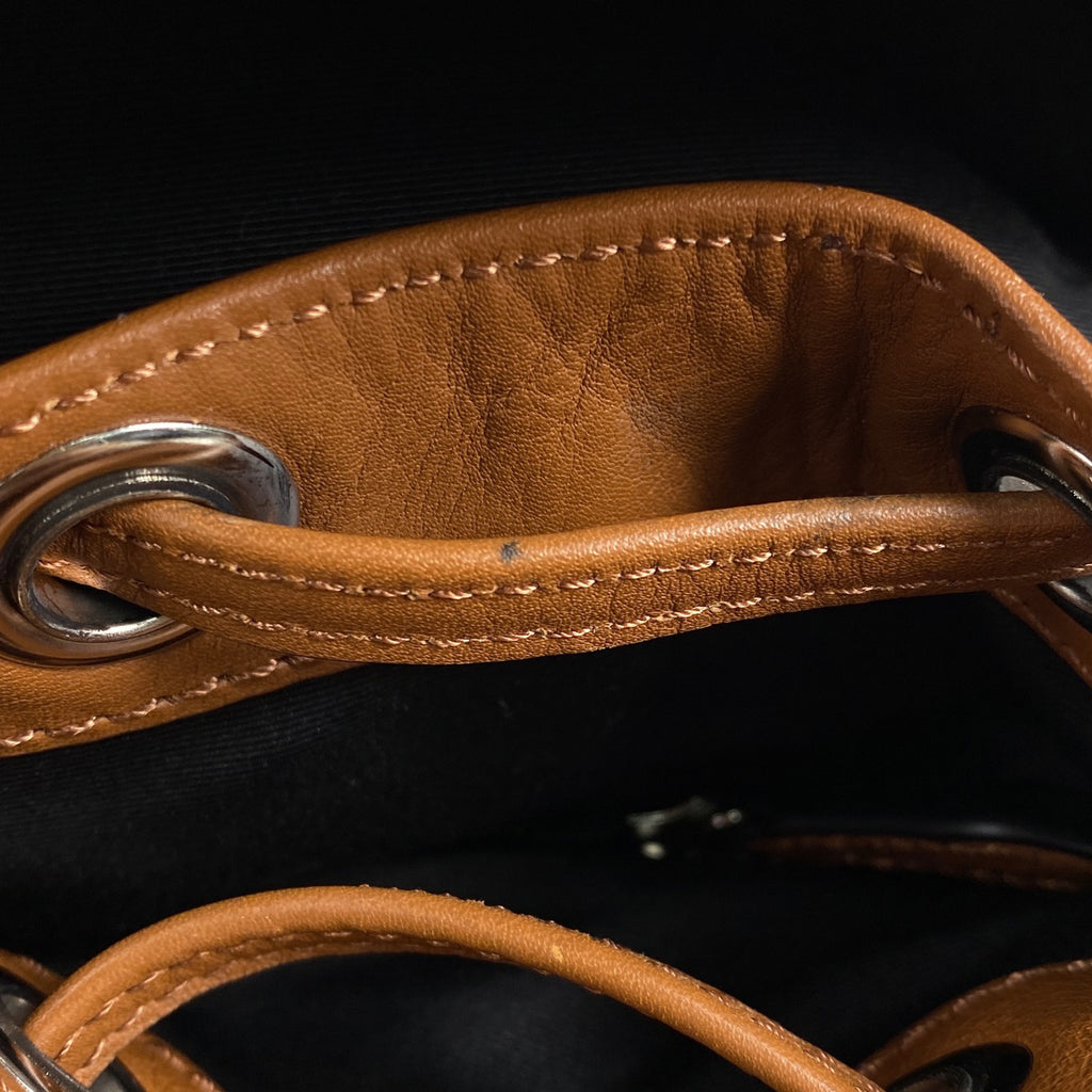 コーチ ロゴ リュックサック バッグパック メンズ リュック レザー ブラウン F71728 レディース 【中古】brbag